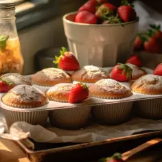 Babeczki Orkiszowe - Przepis na Muffinki z Mąki Orkiszowej