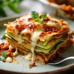 Wegetariańska Lasagne z Cukinii - Przepis i Smaki
