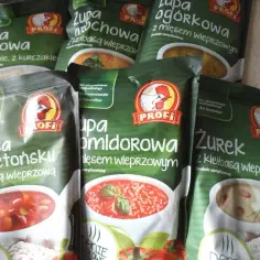 Zupy z Lidla: pomidorowa, ogórkowa, gulaszowa, żurek