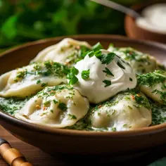 Pierogi z Ricottą i Szpinakiem - Przepis