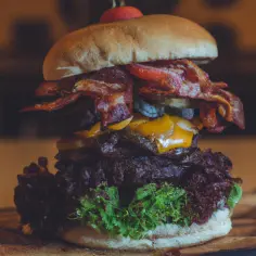 Ile kcal ma burger Drwala? Sprawdź kaloryczność i porównaj z innymi burgerami