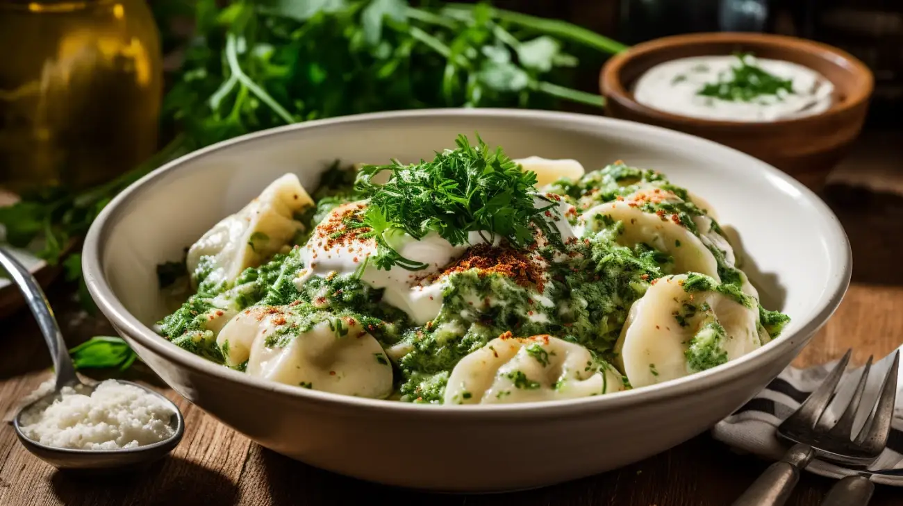 Pierogi z Ricottą i Szpinakiem - Przepis