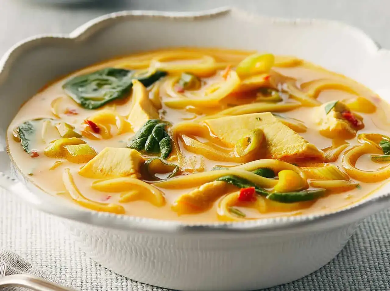 Zdjęcie Dania z mlekiem kokosowym: curry, zupy, desery, koktajle