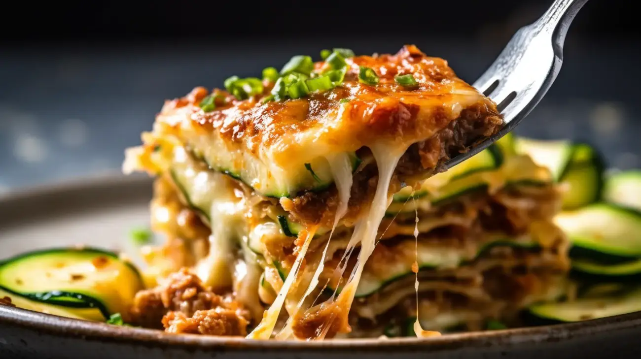 Wegetariańska Lasagne z Cukinii - Przepis i Smaki
